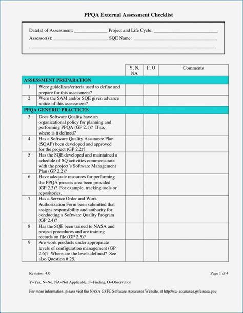 √ Free Printable Software Deployment Checklist Template | Checklist Templates