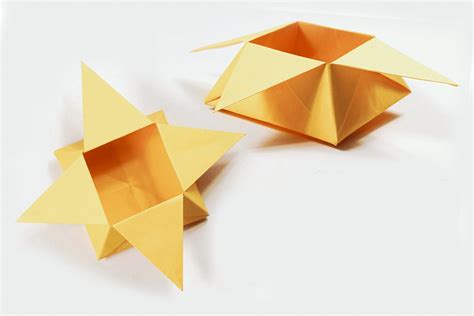 Origami Star Box Step By Step Instructions - Paper Kawaii