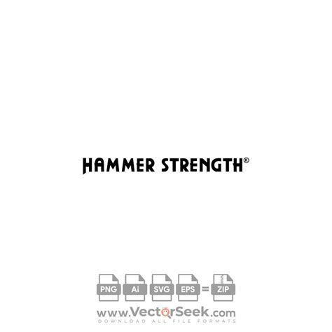 Hammer Strength Logo Vector - (.Ai .PNG .SVG .EPS Free Download)