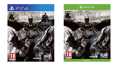 Batman Arkham Collection for Xbox One and PS4 listed by Amazon UK - Just Push Start