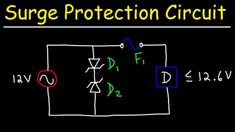 High Voltage Surge Protection Transient Suppressor Circuit Using Zener ...