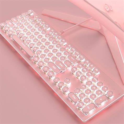 EWEADN pink mechanical wired gaming keyboard , Computers & Tech, Parts & Accessories, Computer ...