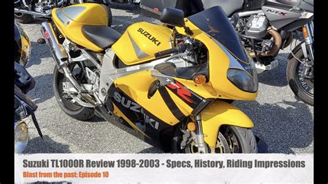 Suzuki TL1000R Review (1998-2003) - Specs, History, Exhaust Sound ...