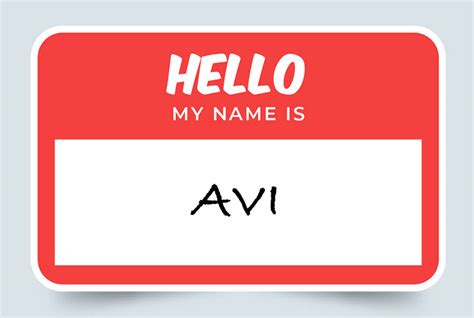 Avi Name Meaning: Origin and Significance