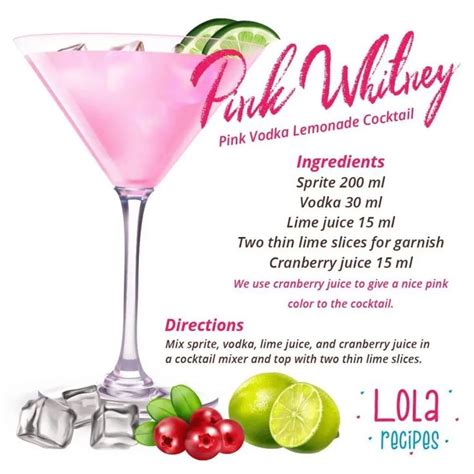 Pink Vodka Lemonade Cocktail ( Pink Whitney) | Lola Covington | Recipe | Lemonade cocktail ...