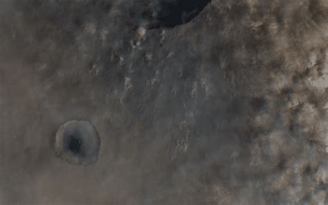 Clouds over Micoud Crater, Mars | The Planetary Society