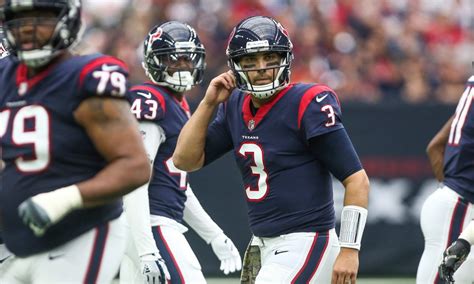 Tom Savage will remain Texans starting QB vs. Cardinals