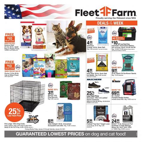 Fleet Farm Weekly Ad Flyer January 22 to January 30