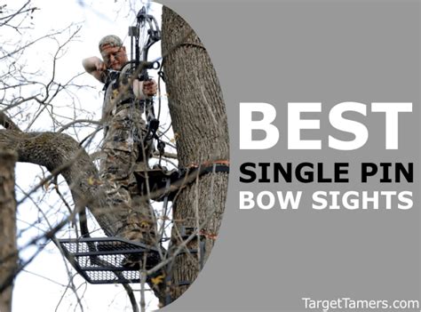 6 Best Single Pin Bow Sights In 2024 (Top Adjustable 1-Pin Optics)