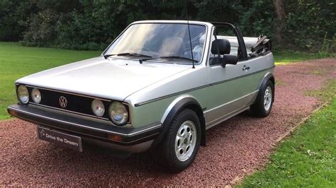 triste relajado Huerta vw golf mk1 cabriolet karmann 1.8 Bronceado ...