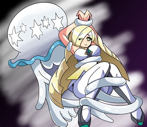 Lusamine (and Nihilego) by Nahzo on DeviantArt