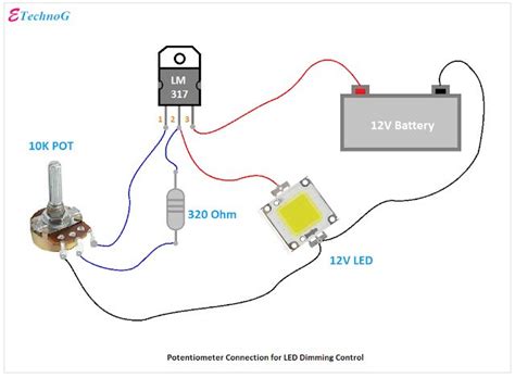 Potentiometer Connection | Circuit diagram, Circuit, Electronics basics