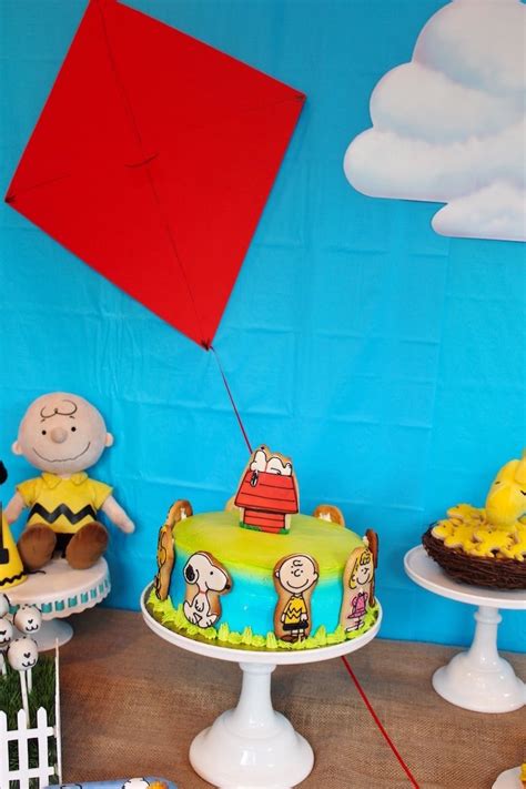 Kara's Party Ideas Peanuts + Charlie Brown Birthday Party | Kara's ...