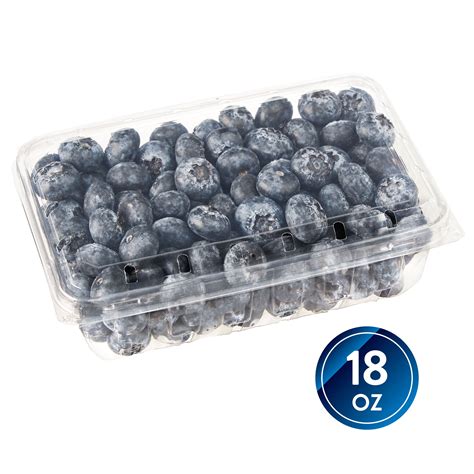 Fresh Blueberries, 18 oz - Walmart.com