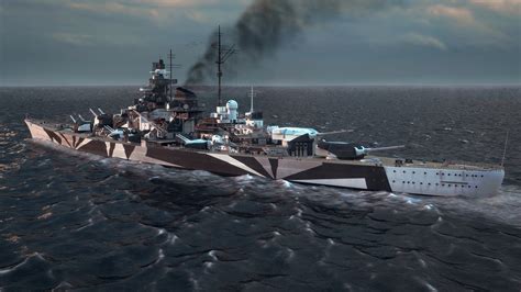 Battleship Tirpitz - Finished Projects - Blender Artists Community