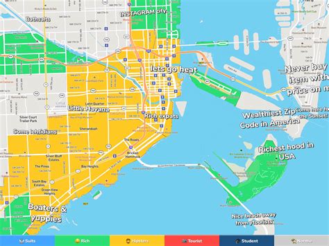 Miami Neighborhood Map