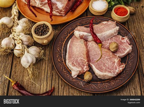 Assorted Raw Pork Meat Image & Photo (Free Trial) | Bigstock