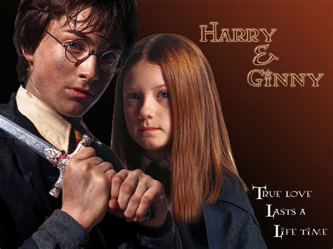 Harry & Ginny - Harry Potter Wallpaper (39817) - Fanpop