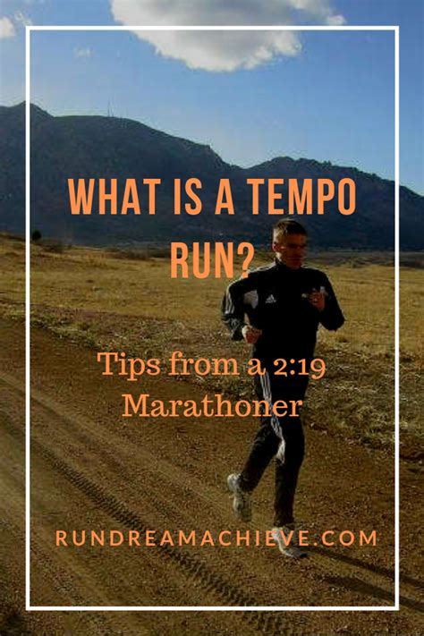 What is A Tempo Run | Tempo run, Running, How to run faster