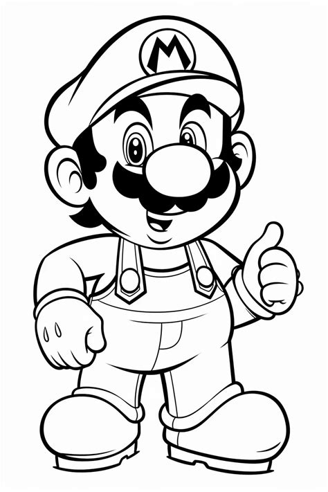 Mario Coloring Pages