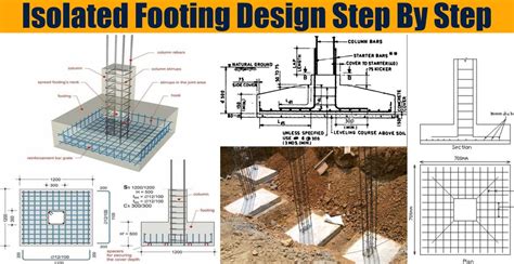 Isolated Footing Design Step By Step - Engineering Discoveries