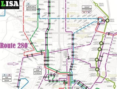 33 Routes: Riyadh Metro City Bus Map - 2024 - Life in Saudi Arabia