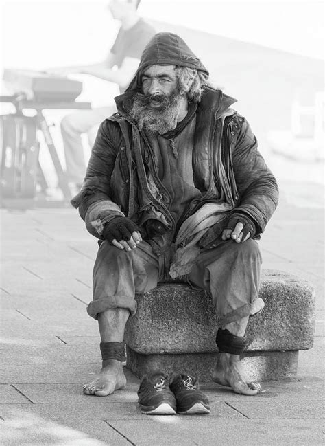 Homeless Man Porto 8836 Photograph by Bob Neiman | Fine Art America