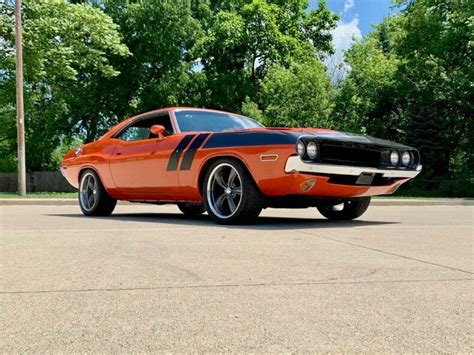 1970 Dodge Challenger - Orange Coupe 440 Six Pack V8 Automatic for sale - Dodge Challenger 1970 ...