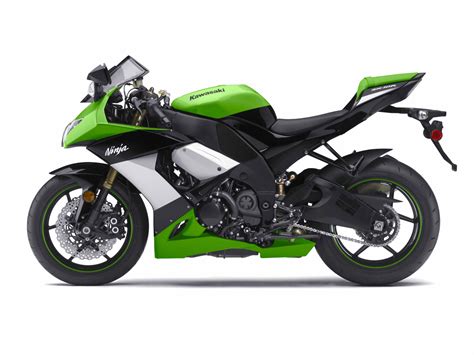 2009 Kawasaki Ninja ZX 10R Green Wallpapers | HD Wallpapers | ID #5372