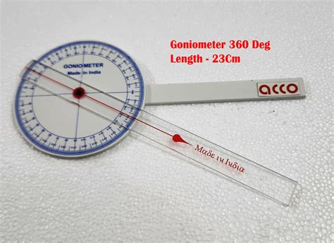 Buy Plastic Goniometer For Range Of Motion Online - MedicalBazzar