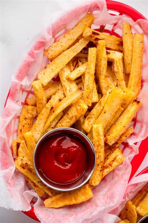 Baked Parsnip Fries | Food Faith Fitness