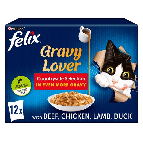 FELIX® Gravy Lover Countryside Selection Wet Cat Food | Purina