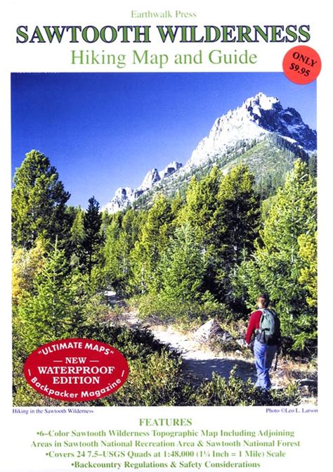 Sawtooth Wilderness—Hiking Map and Guide