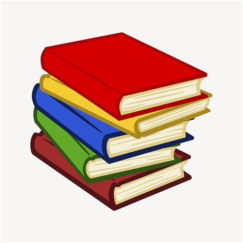 Book Stack Clip Art - Stack Of Books Free Clipart - Free - Clip Art Library