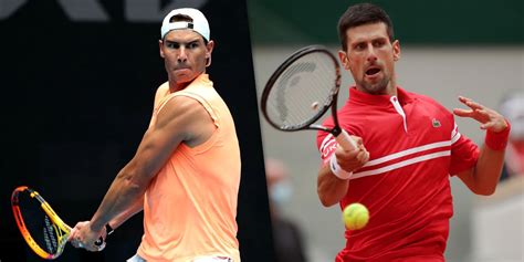 Top five matches between Novak Djokovic and Rafael Nadal