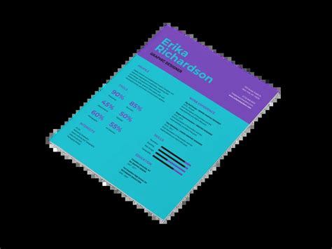 Free Colorful Resume Templates - Venngage