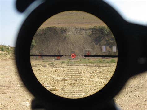 how does a rifle scope reticle work? : r/Optics