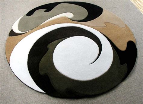 circular area rug | Area rug design, Unique rugs, Round area rugs