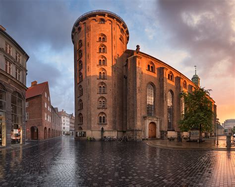 Panorama of the Round Tower, Copenhagen, Denmark | Anshar Images