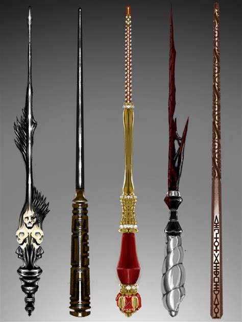 ArtStation - Wand Concept Design: Azkaban Collection, Ollie Mori | Wands, Harry potter wand ...