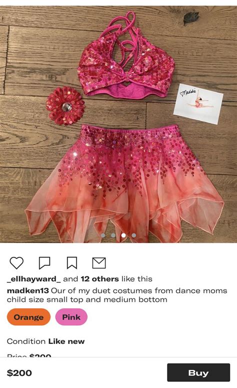 Maddie Dance Moms Costumes