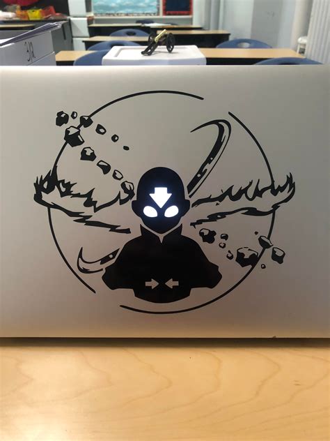 People were asking about my MacBook decal, so here he is! : r/TheLastAirbender