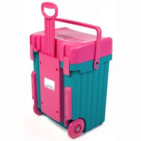 Cadii Bag - CSB-6X1X - Aqua Body Pink Trim with Dividers and Lunchbox | Shop Today. Get it ...