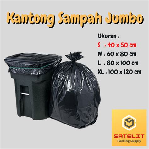 Jual KANTONG PLASTIK SAMPAH HDPE BIODEGRADABLE - S (40 x 50) - Kota ...