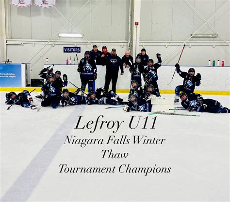 Lefroy Minor Hockey U11 team brings home gold - Innisfil News