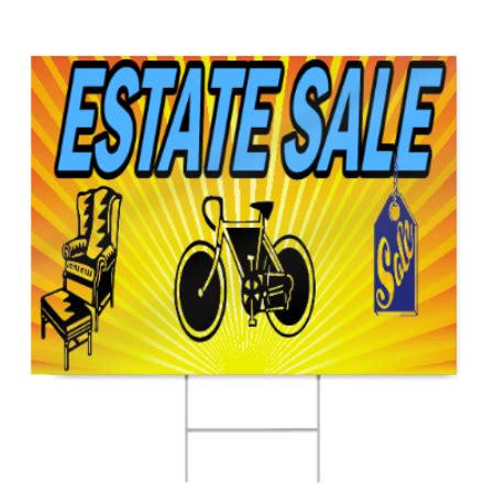 Estate Sale Sign | SignsToYou.com