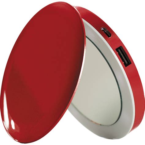 Sanho HyperJuice Pearl Compact Mirror PL3000-RED B&H Photo Video