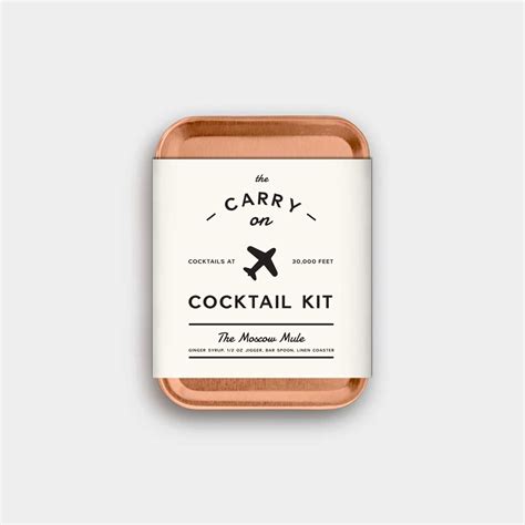 Moscow Mule Cocktail Travel Kit | Bevvy Shop