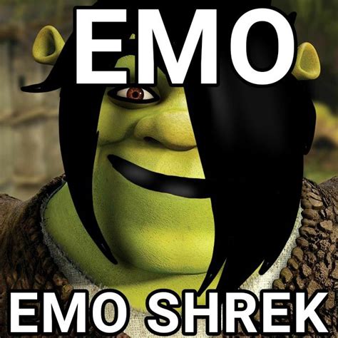 Emo shrek😳 | Funny emo, Emo pictures, Funny profile pictures