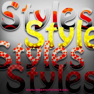 Free Photoshop Styles